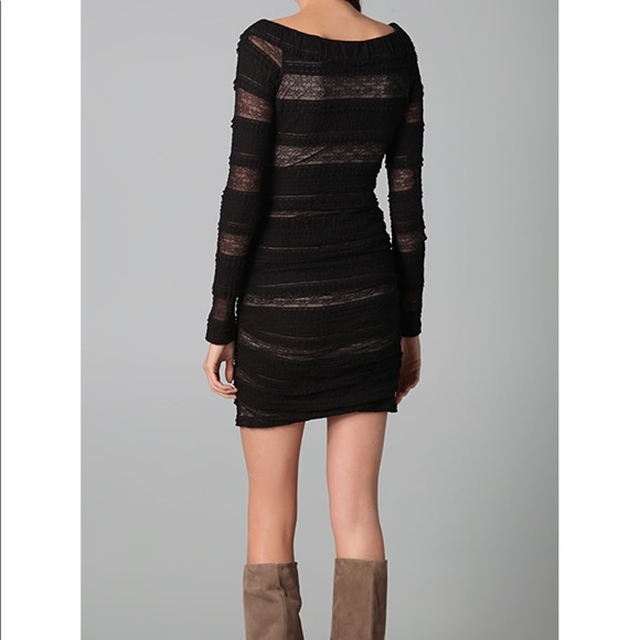 BCBGMaxAzria Halle Lace Bodycon Ruched
Dress - Picture 2 of 8